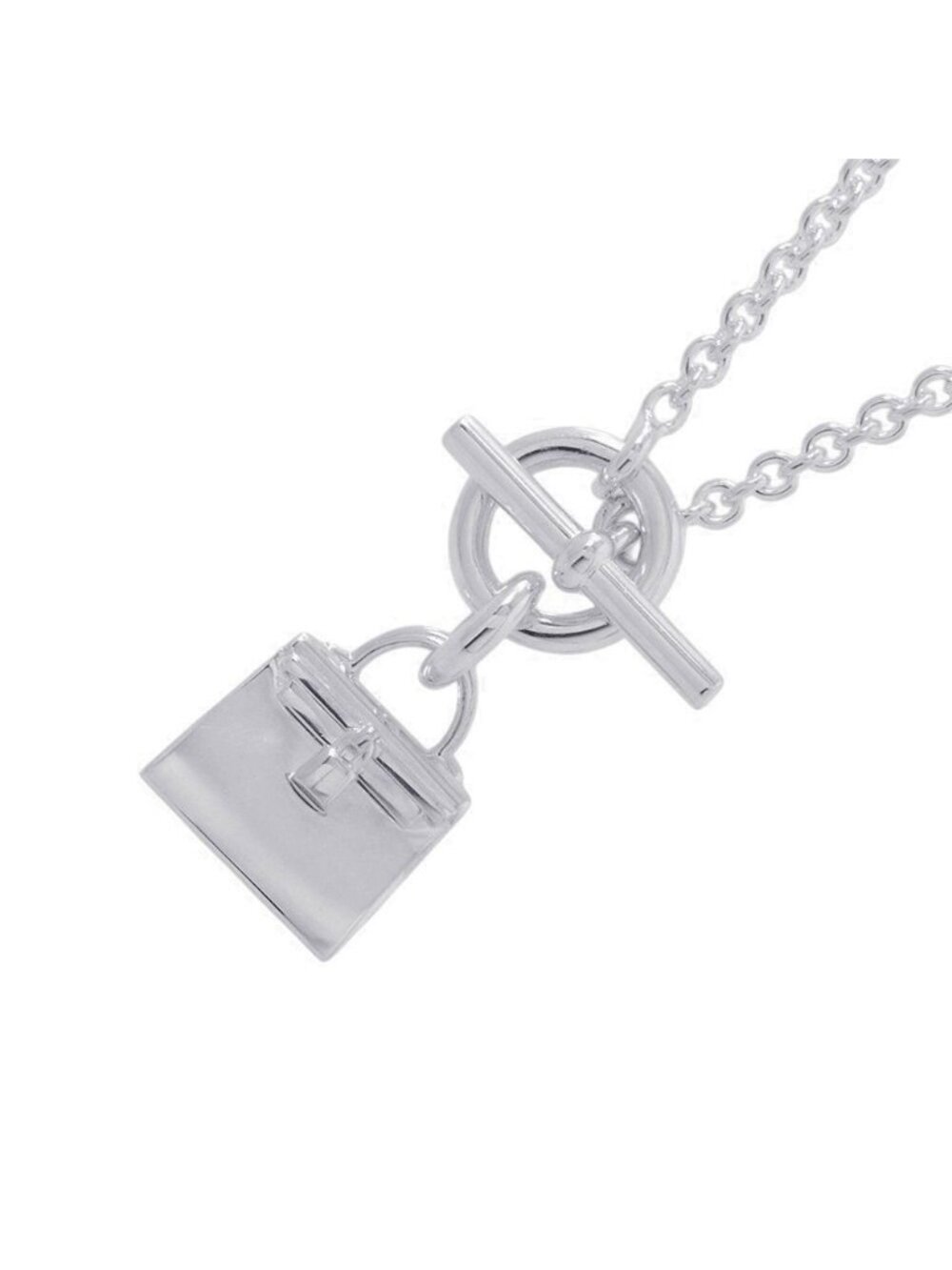 Hermes Necklace Amulette Kelly Pendant